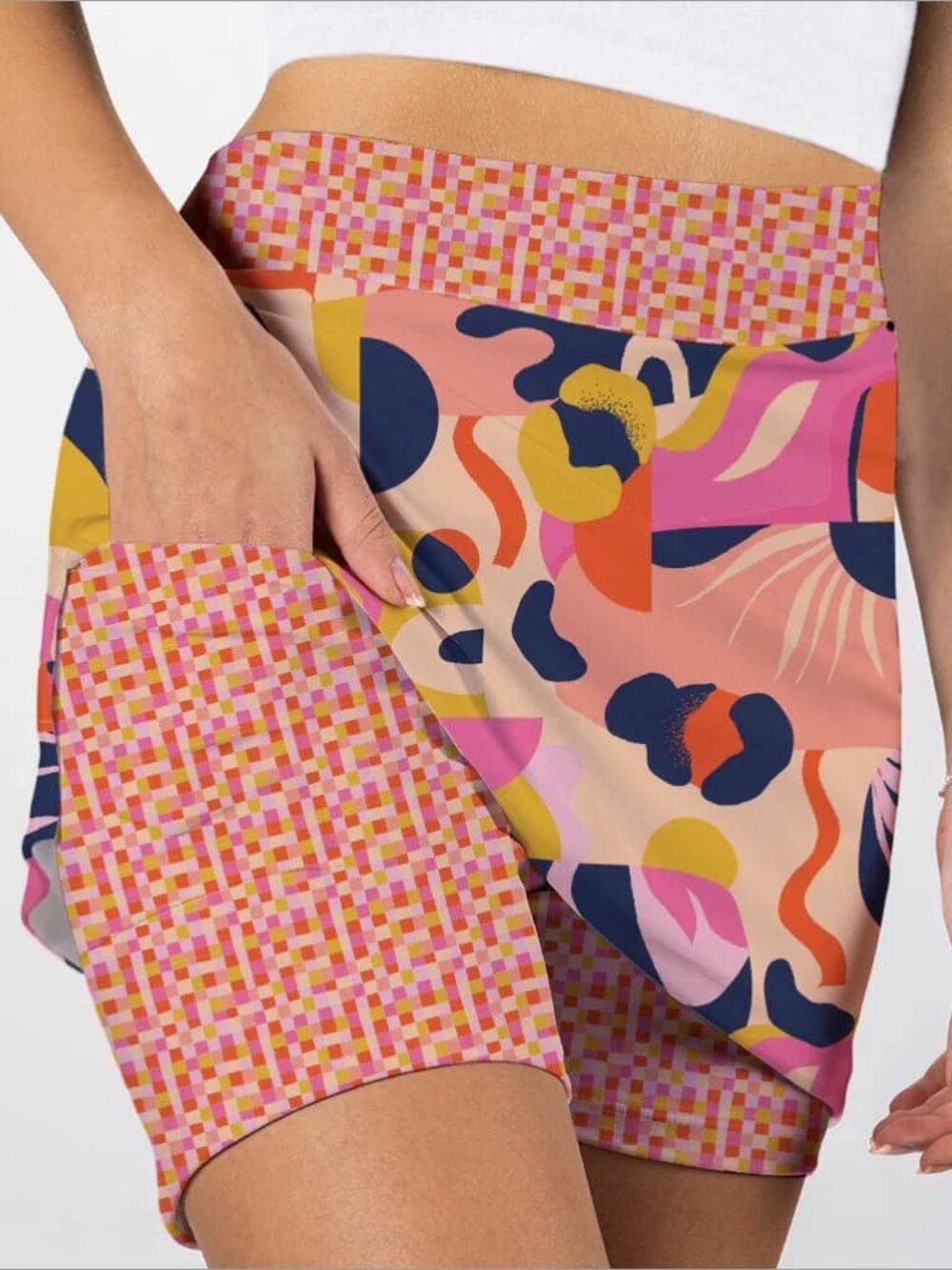 Abstractular Skort